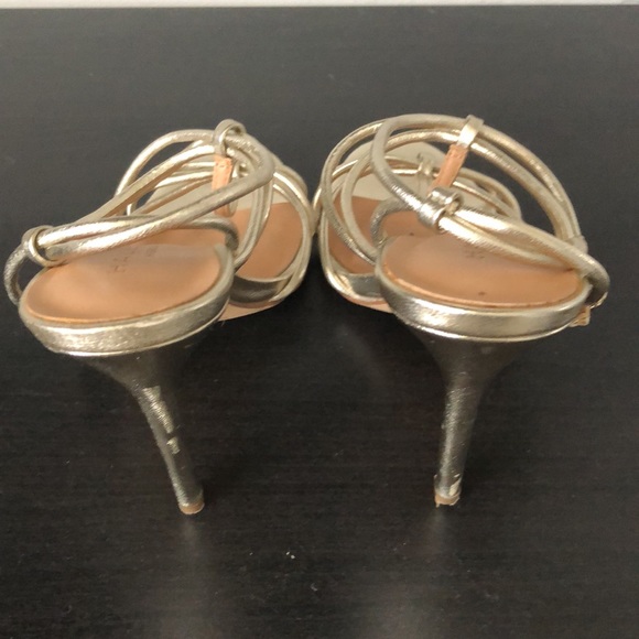 Halston Heritage Gold Heels - Picture 6 of 6
